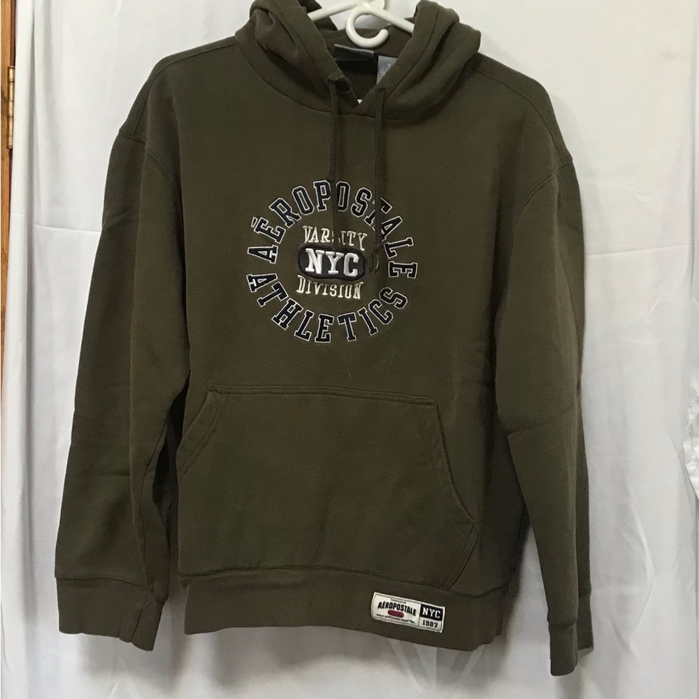 Aeropostale Vintage Rare Men's Green Hoodie